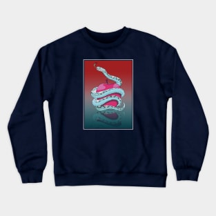 Snake and Apple Crewneck Sweatshirt